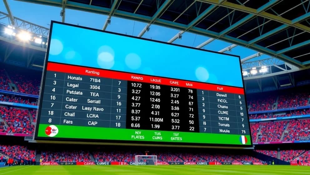 Maroccos herrlandslag poängställning i fotboll