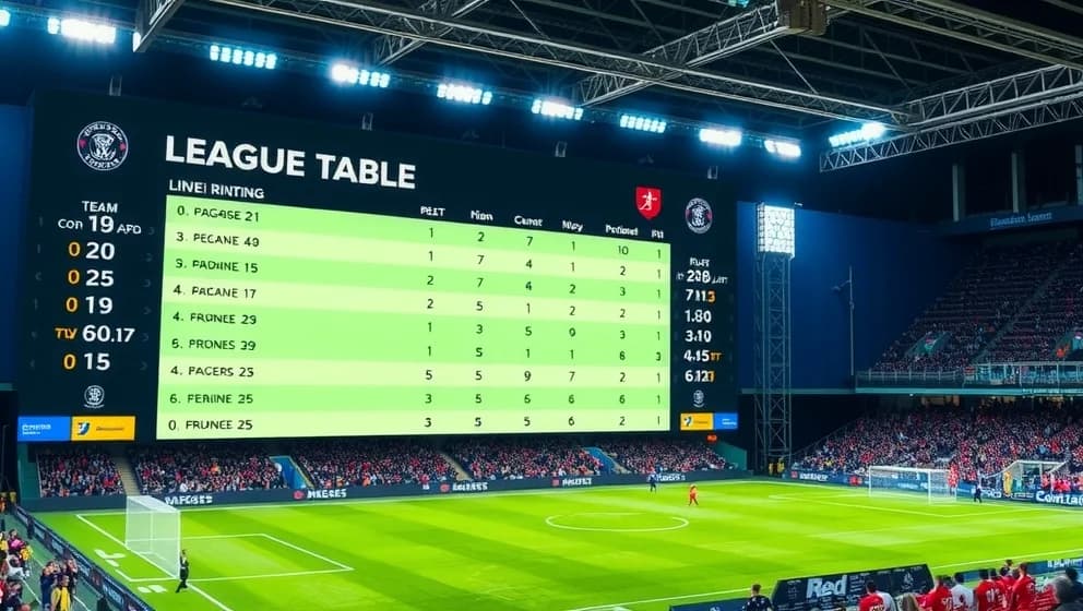 Poängställning i Norges herrlandslag i fotboll